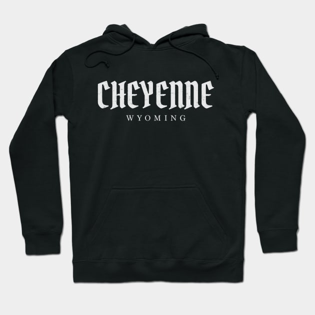Cheyenne, Wyoming Hoodie by pxdg